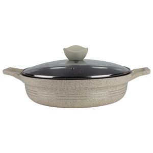 تابه مدل گرانیتی طرح کلاسیک کد 787538 سایز 28